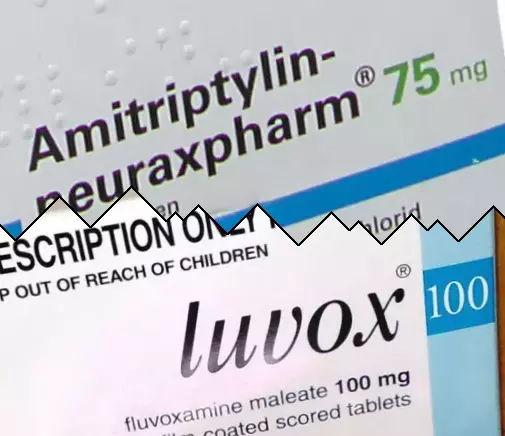 Amitriptyline vs Luvox