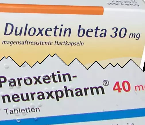 Duloxetine vs Paroxetine